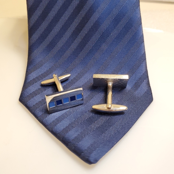 E23 Cufflinks Color Block - Picture 2 of 5